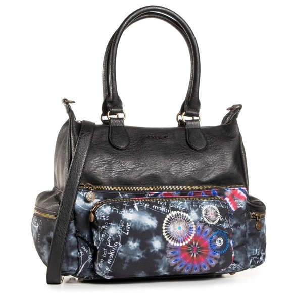 Desigual Handbags - Desigual - Handbag/Crossbody Bag -Multi Color Print - Large